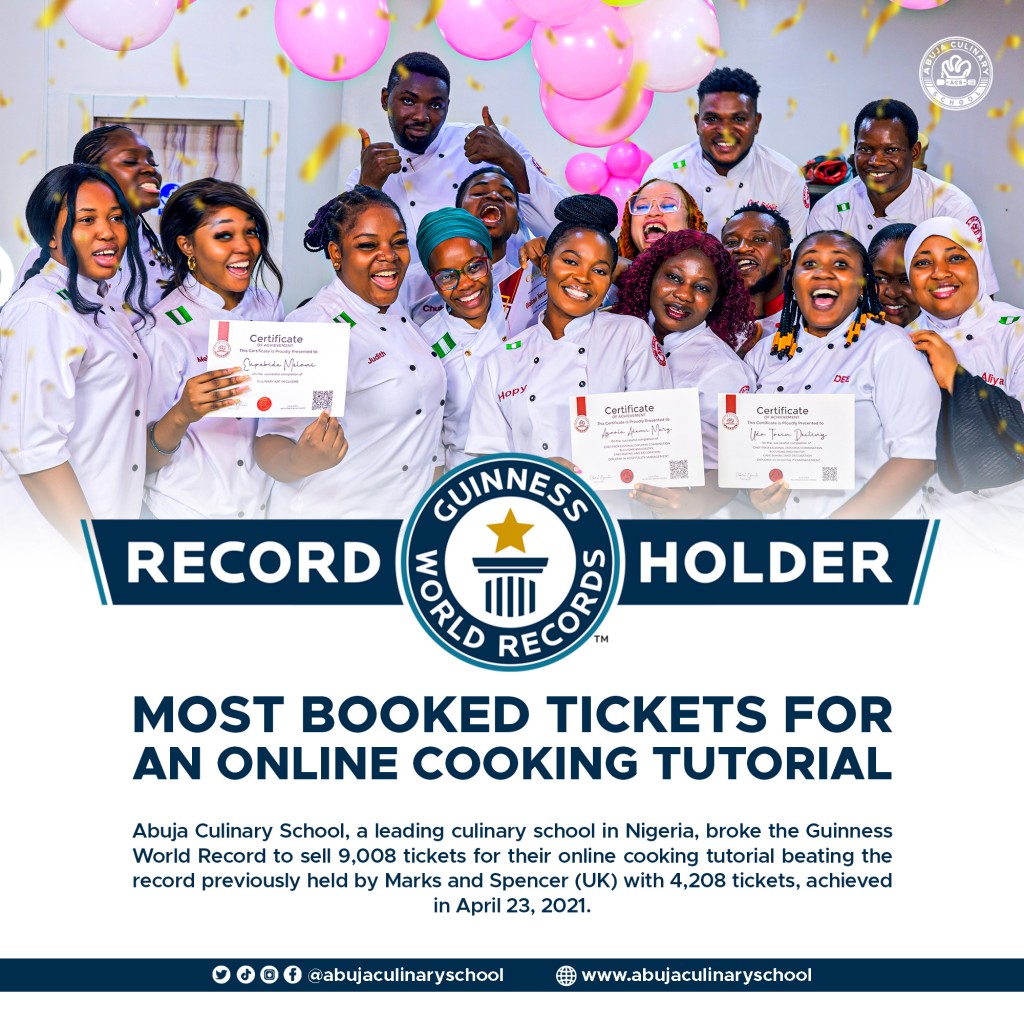 abuja culinary school guiness world record